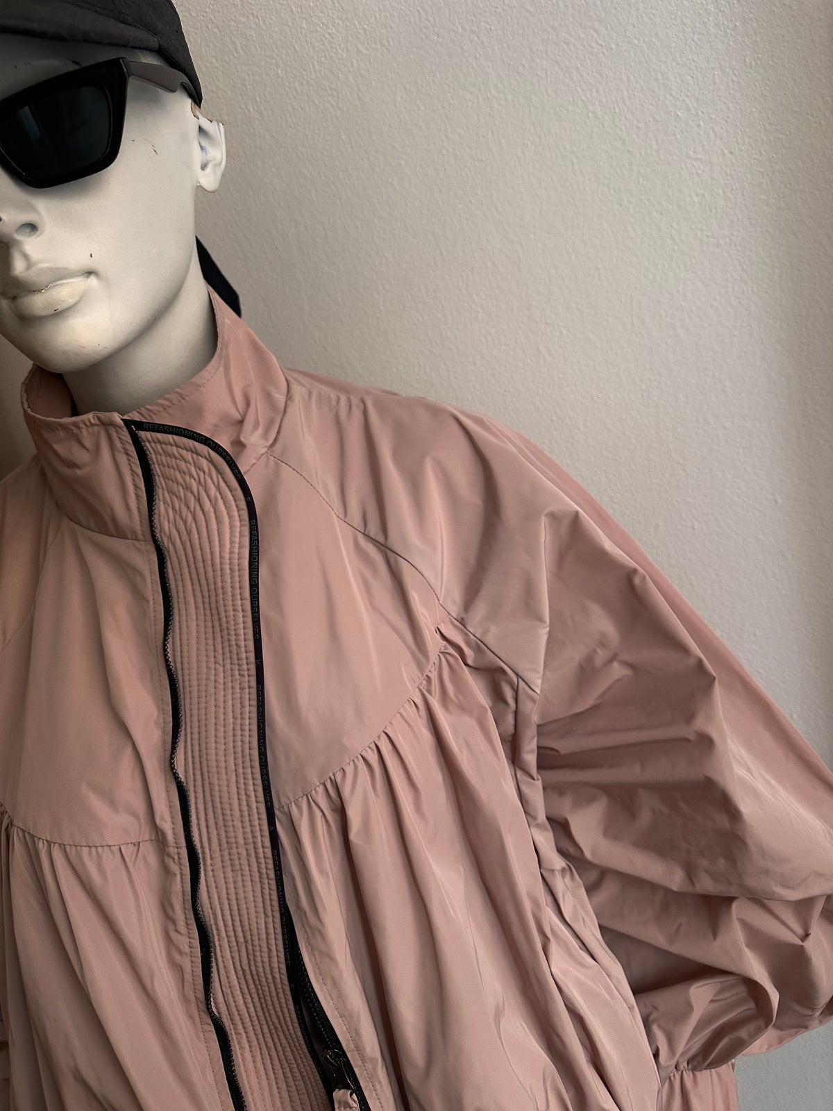 Statement Sleeve Bubble Jacket