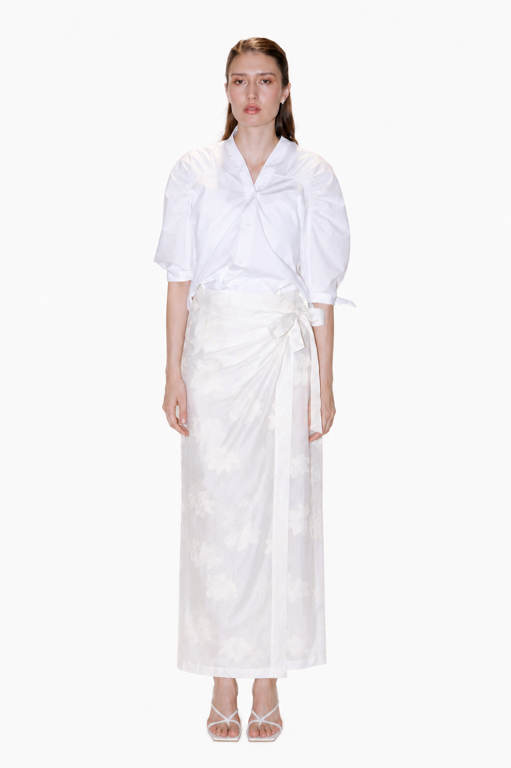 Veil wrap skirt