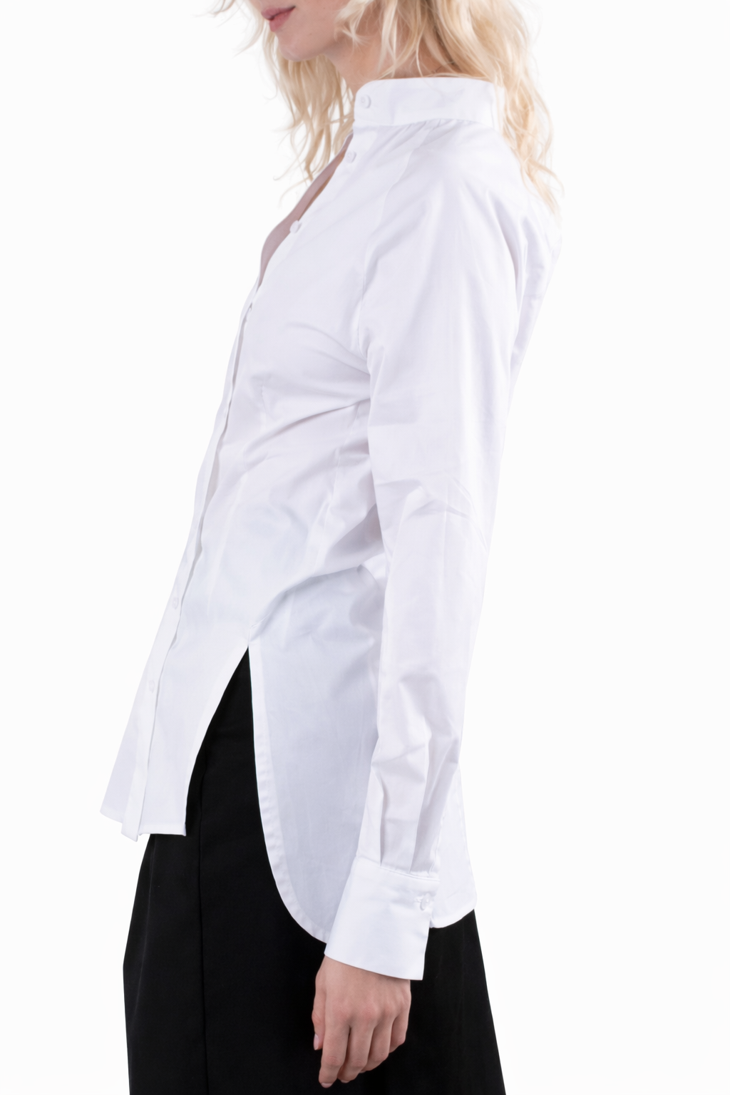 Simple cotton poplin shirt