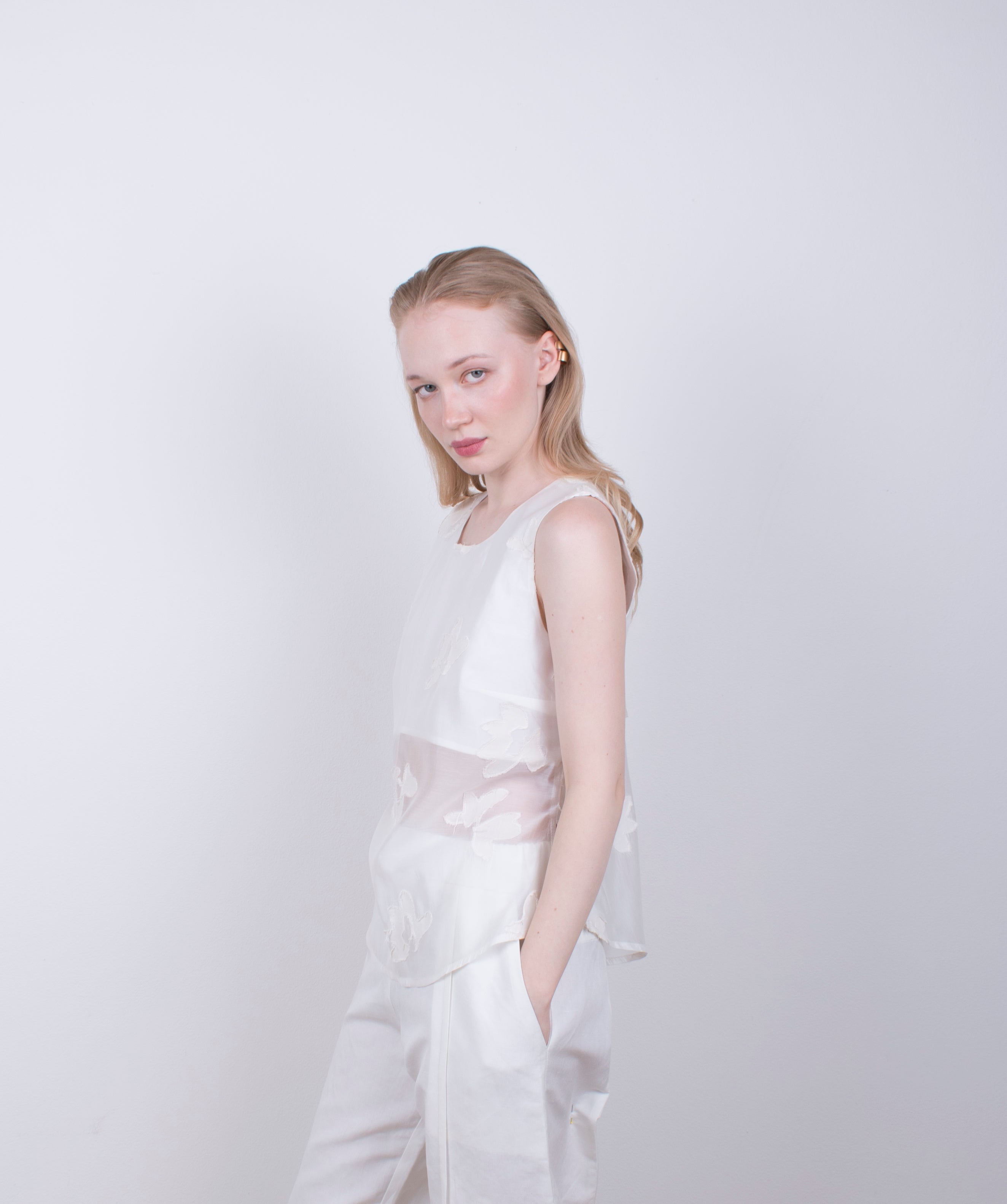PEONY Veil simple top