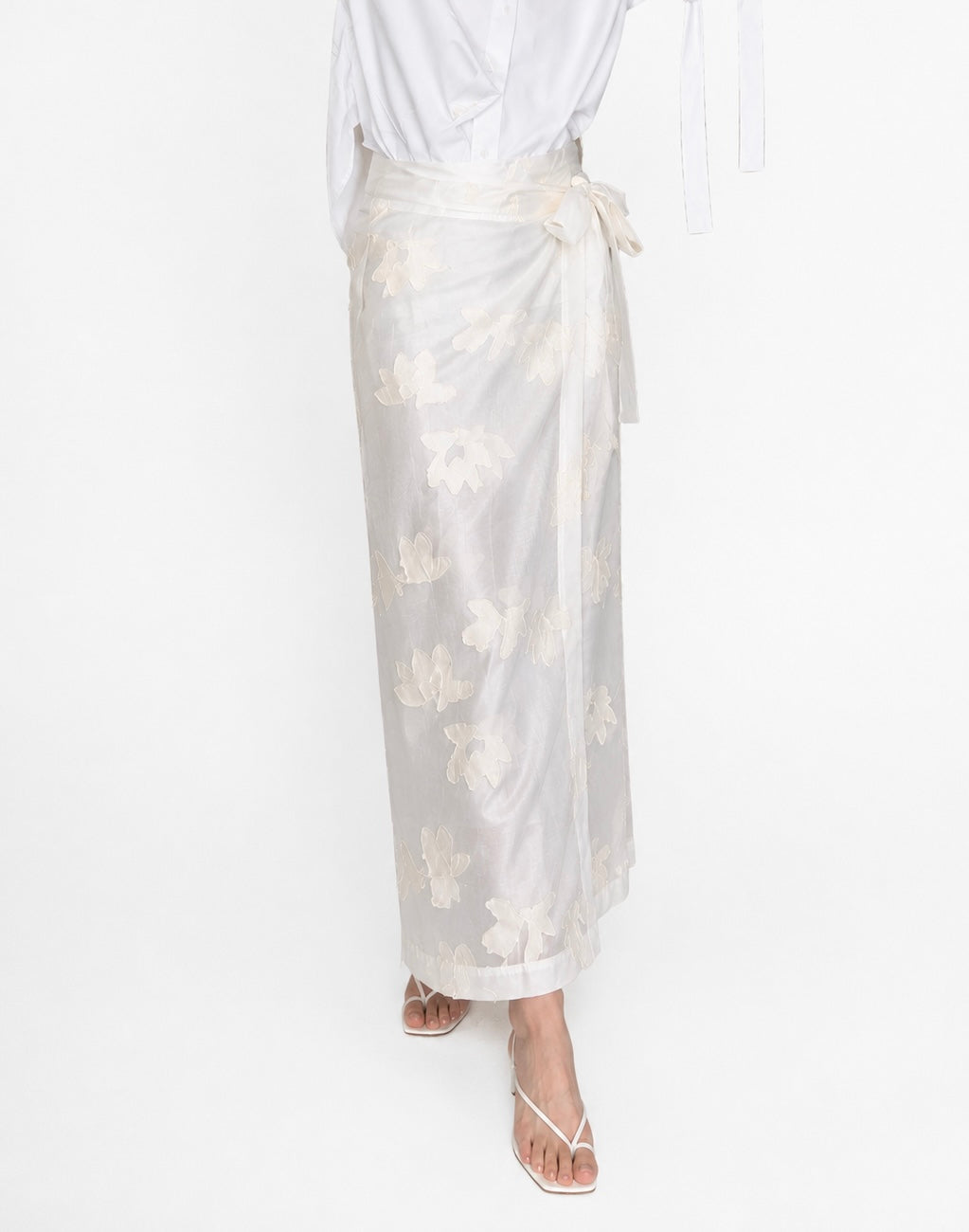 Veil wrap skirt