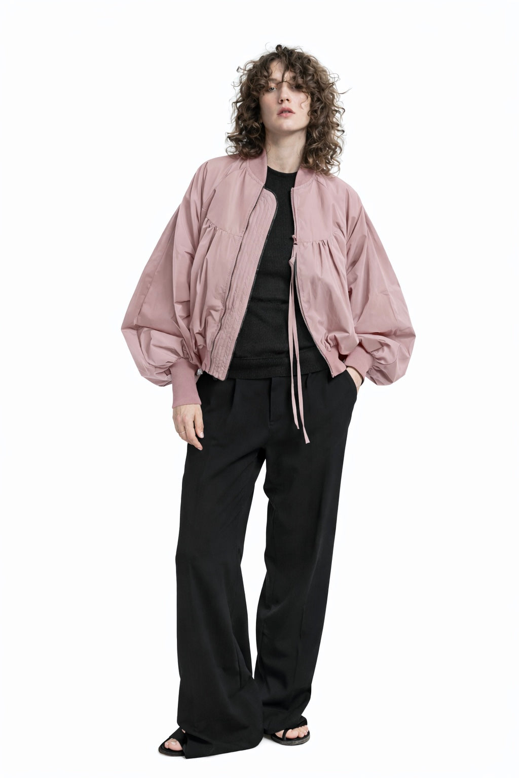 Statement Sleeve Bubble bomber