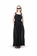 PEONY VEIL Maxi Dress silk touch - LIV