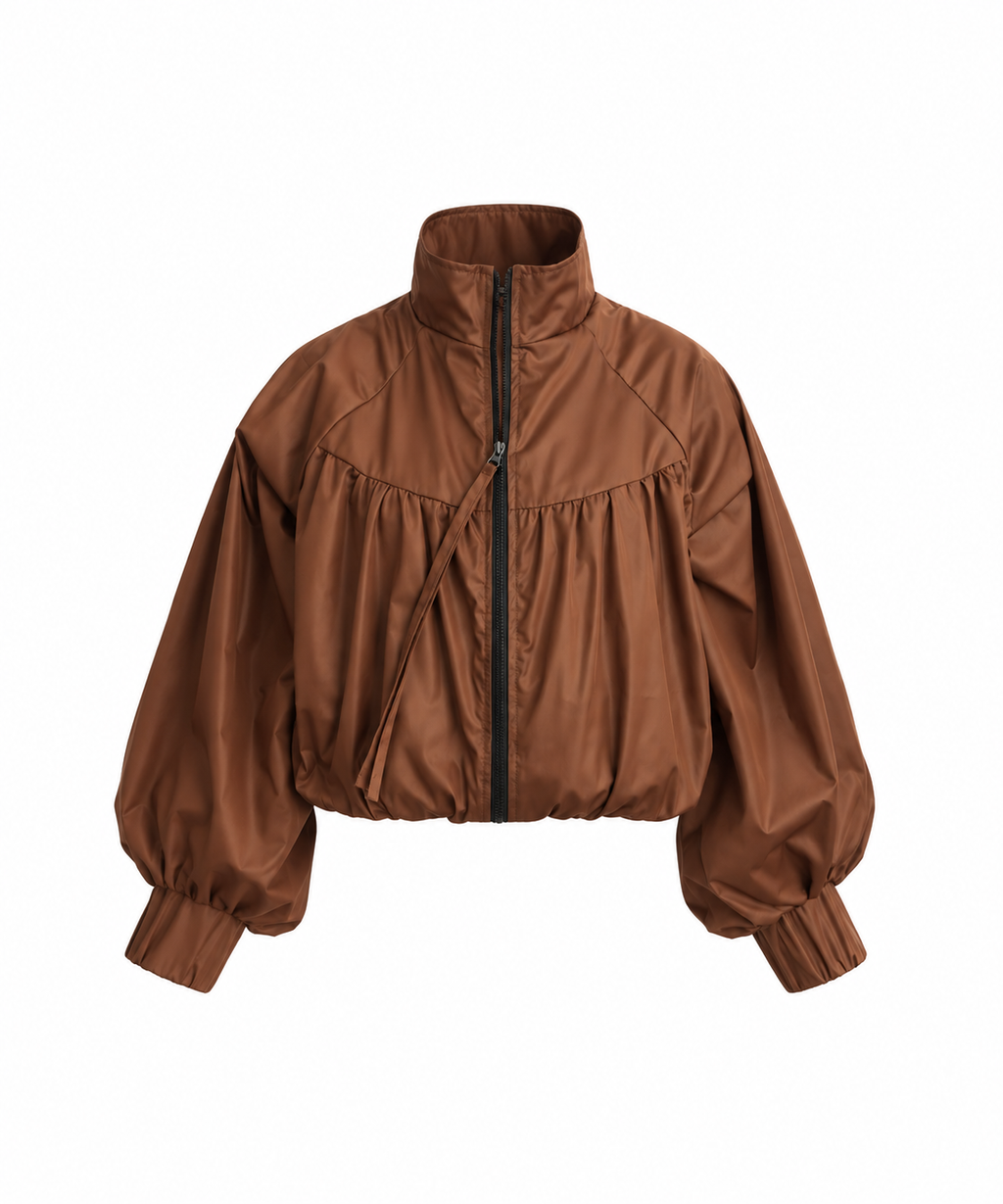Statement Sleeve Bubble Jacket