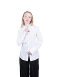 Adeline Shirt - Cotton Poplin Shirt with Collar