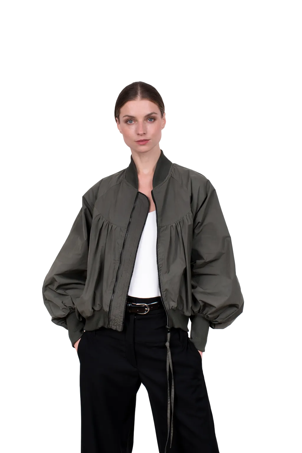 Statement Sleeve Bubble bomber