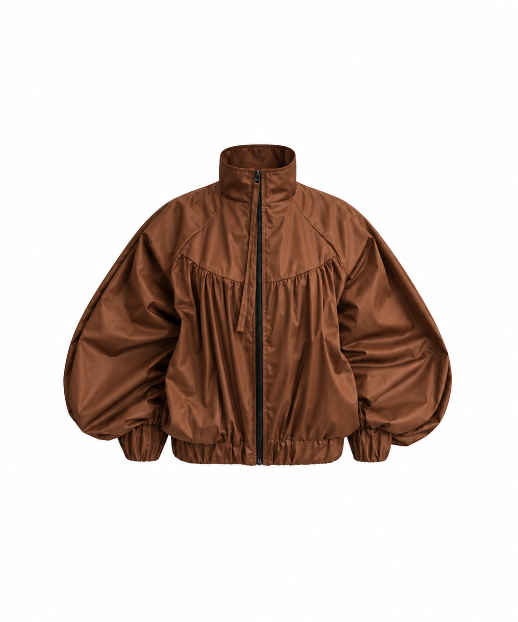 Statement Sleeve Bubble Jacket