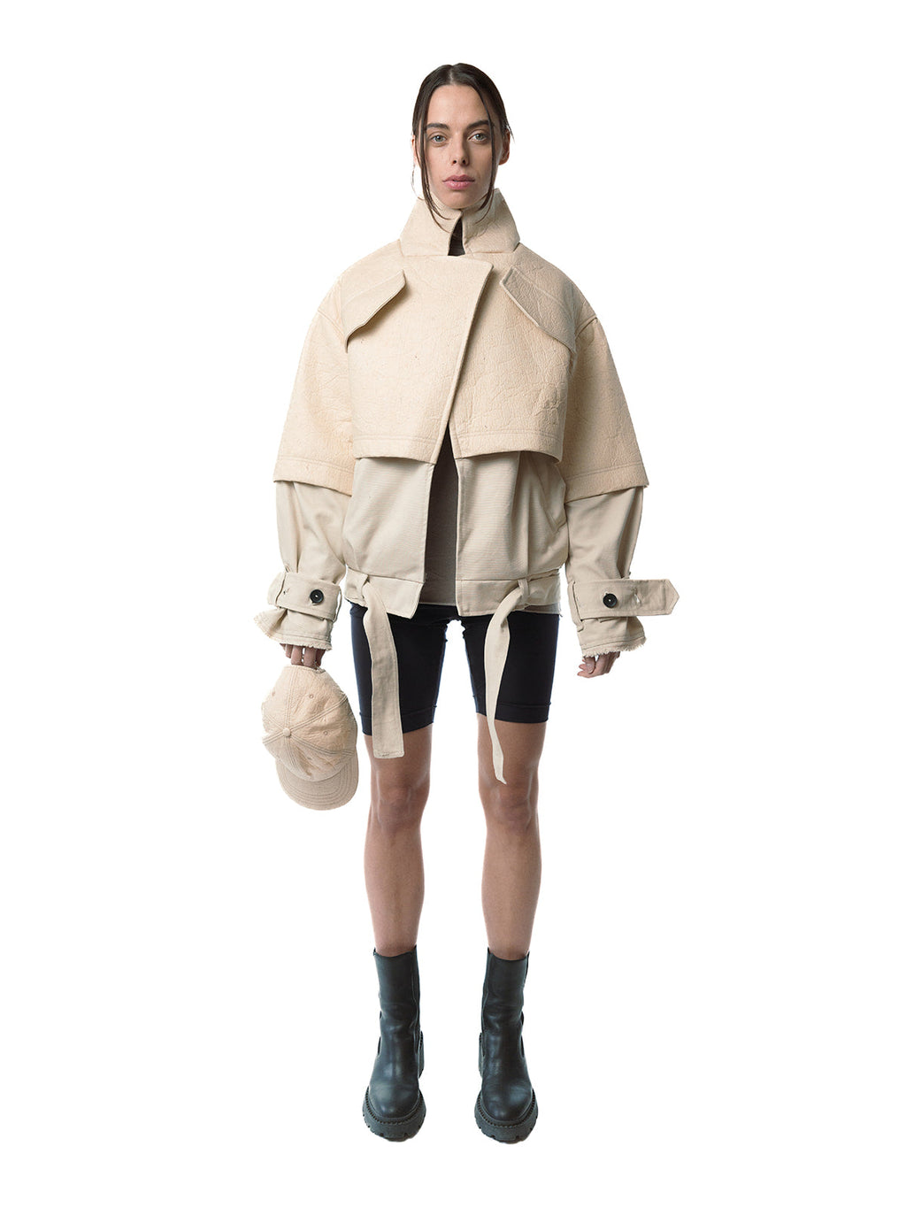 Tailored Pinatex biker