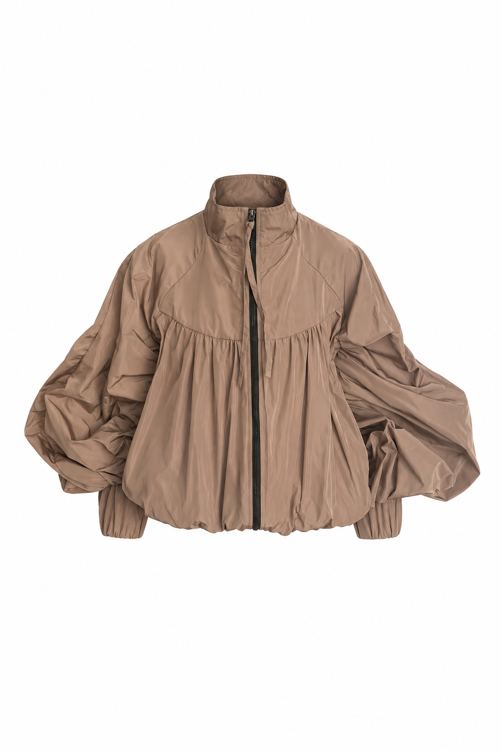 Statement Sleeve Bubble Jacket
