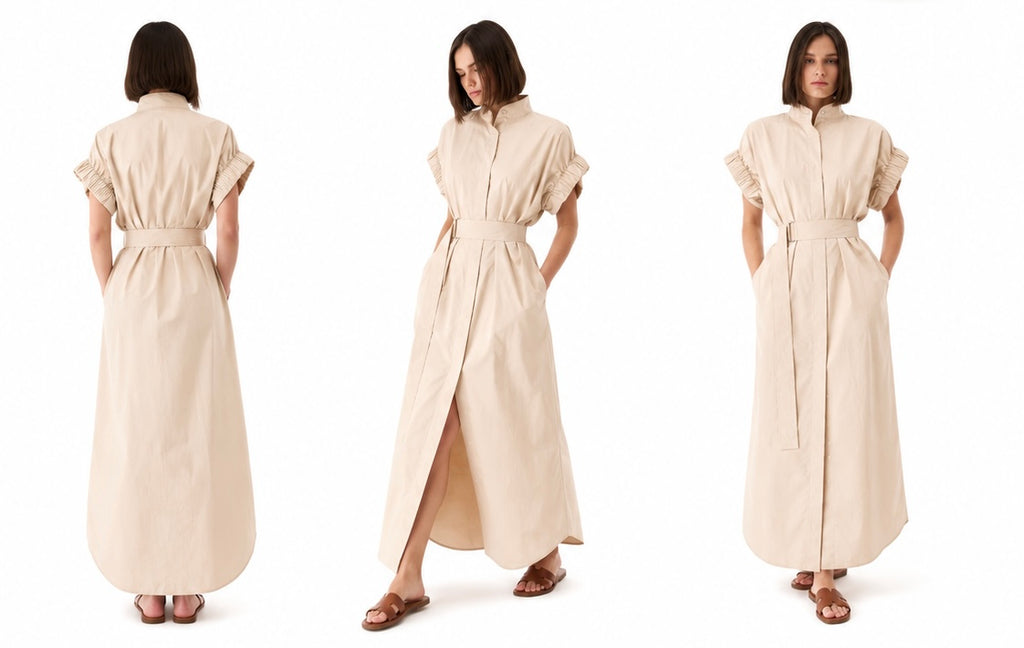 Divine wings maxi dress