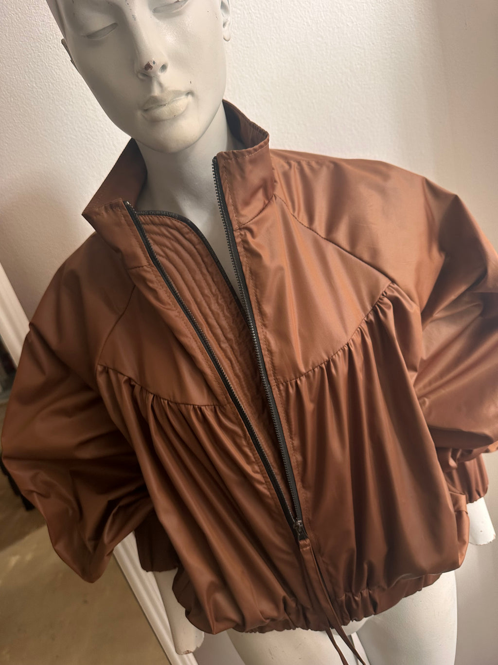 Statement Sleeve Bubble Jacket