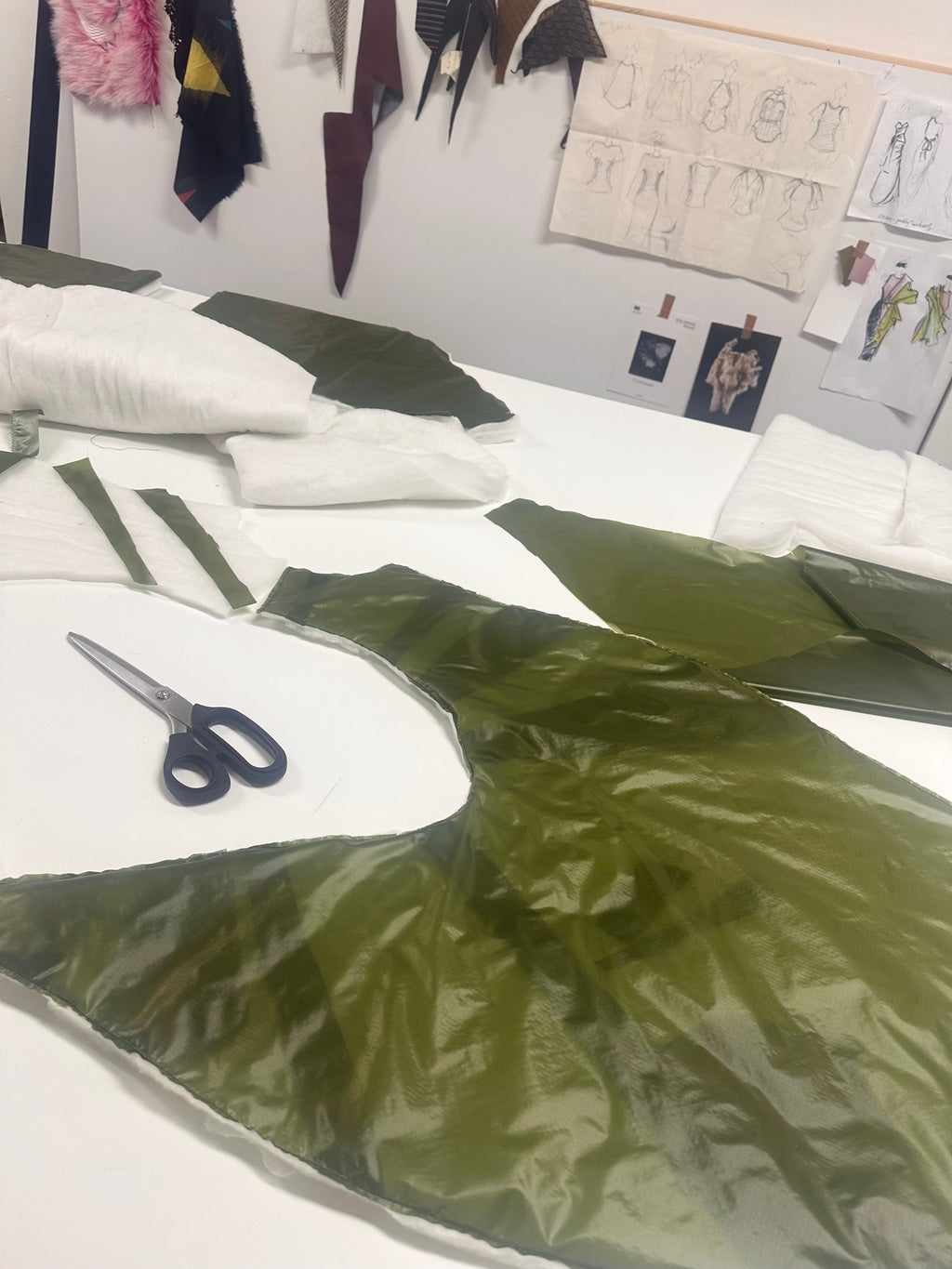 Camouflage Puffer Bomber - DeadStock