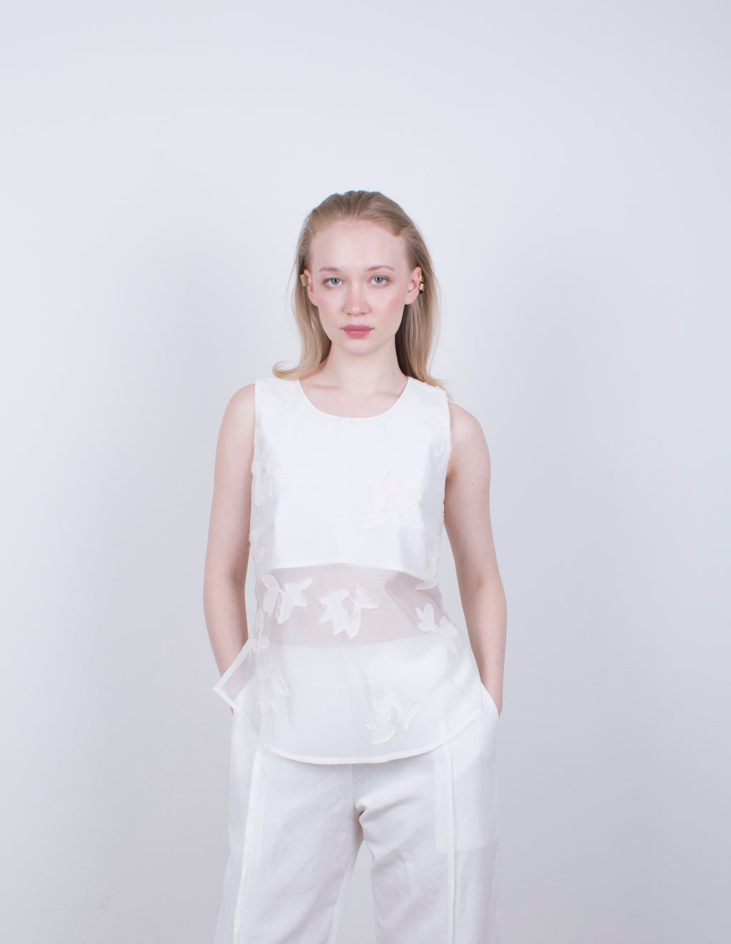 PEONY Veil simple top