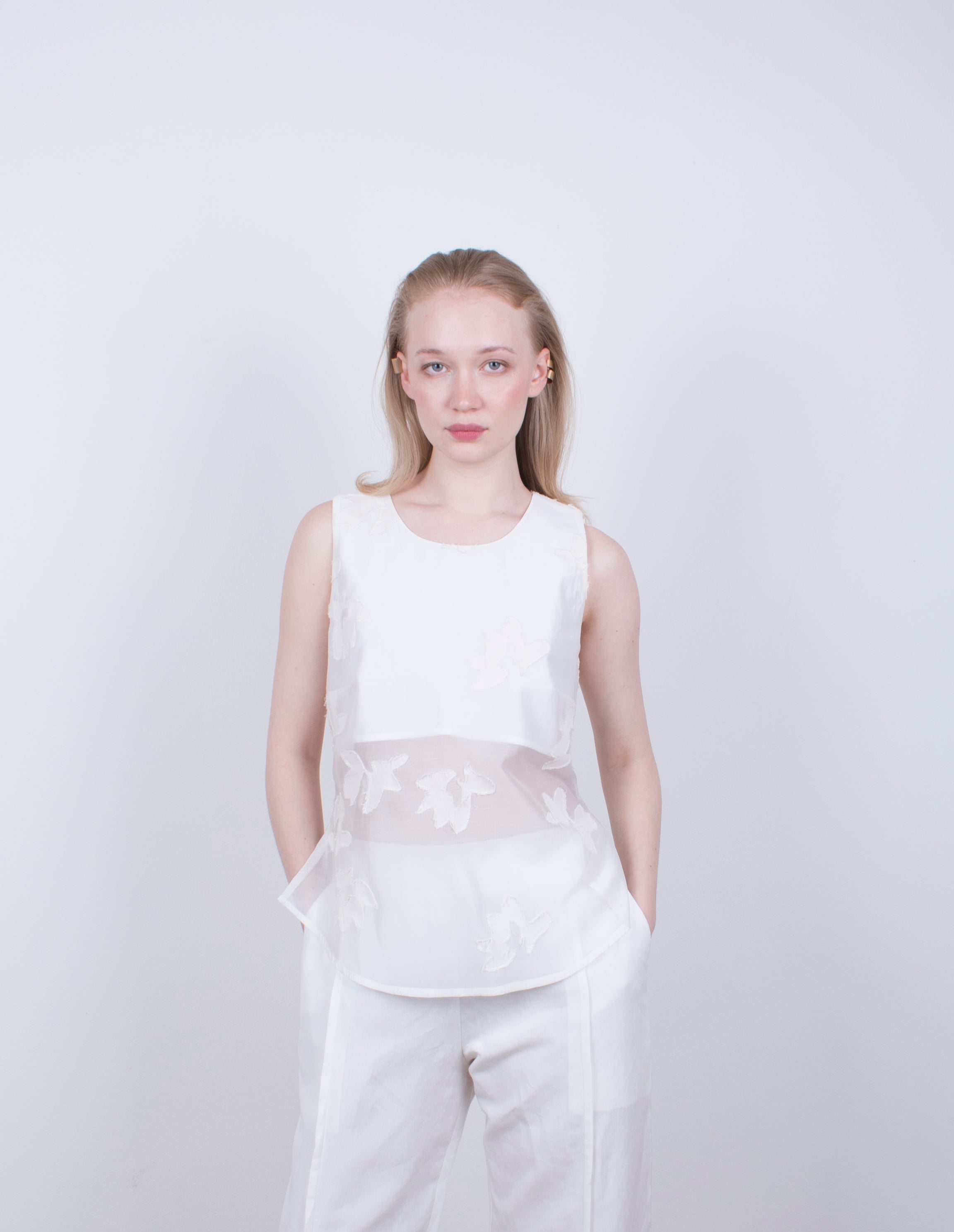 PEONY Veil simple top