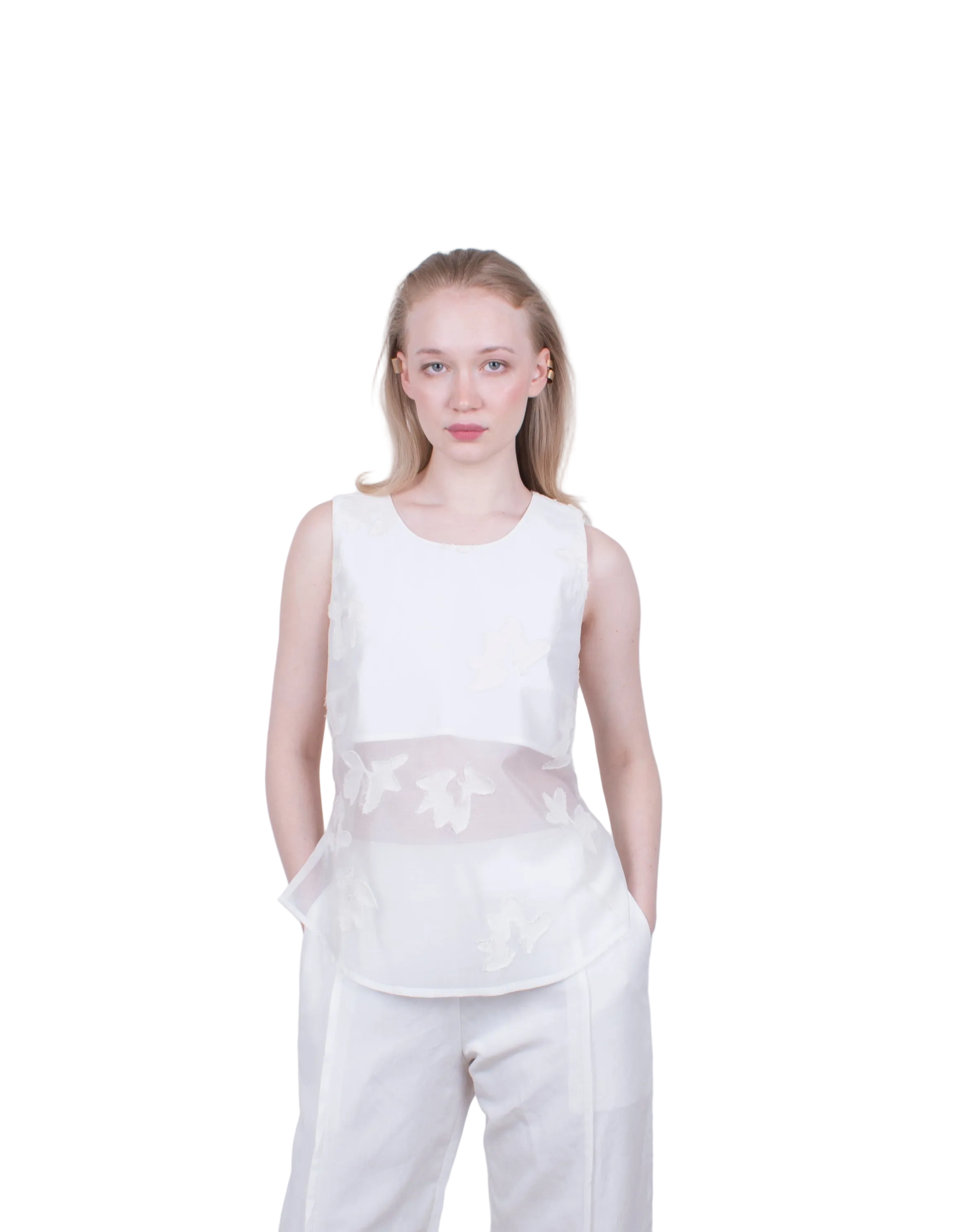 PEONY Veil simple top