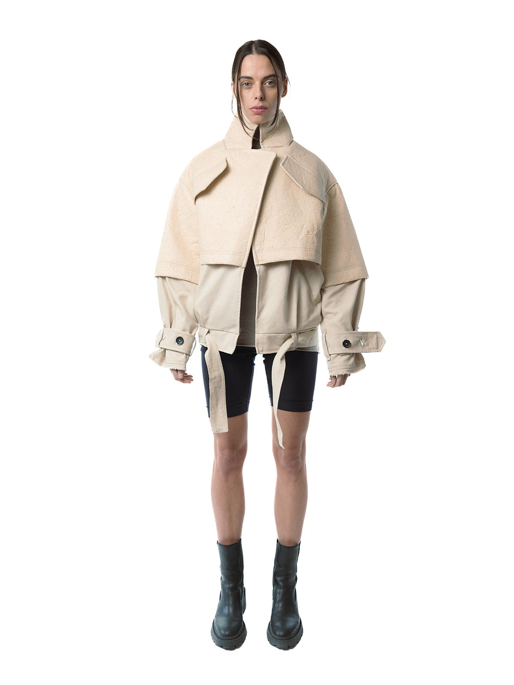 Tailored Pinatex biker