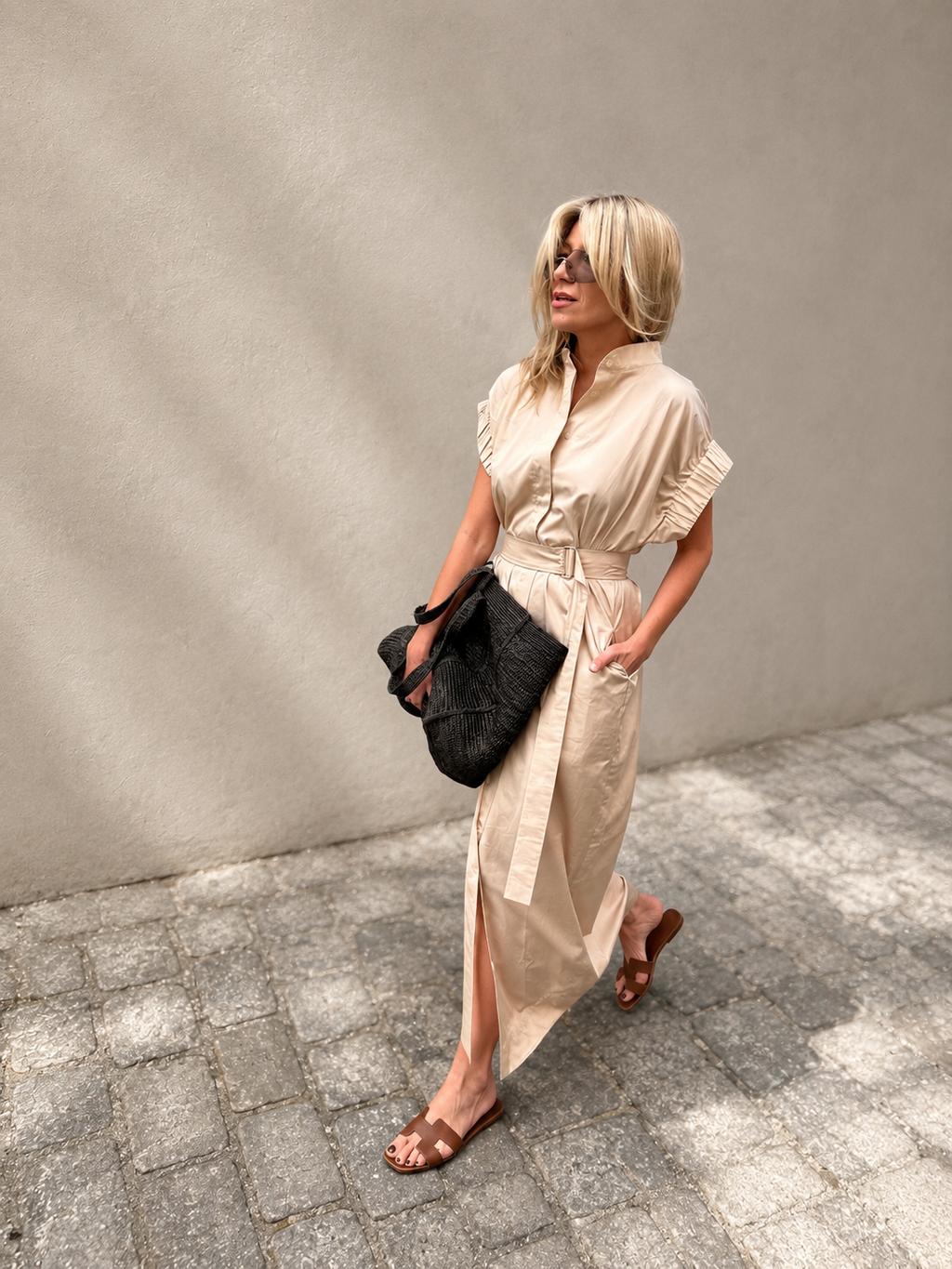 Divine wings maxi dress