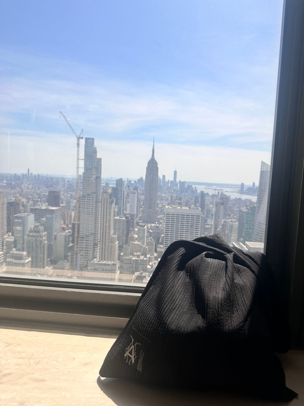 Simple Wrinkled TOTE bag