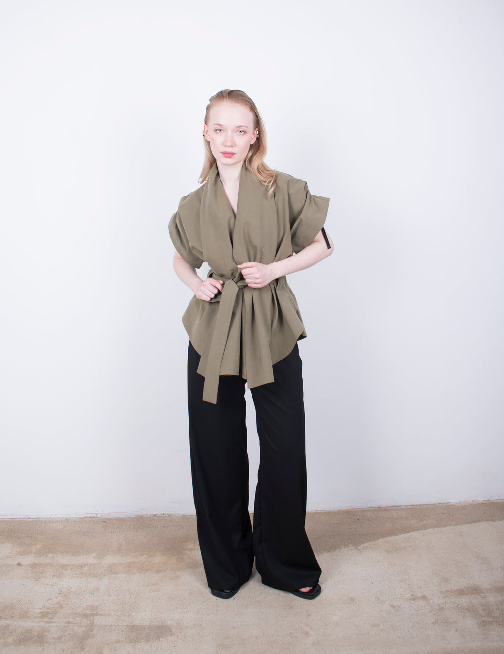 ANJO kimono blouse Utility