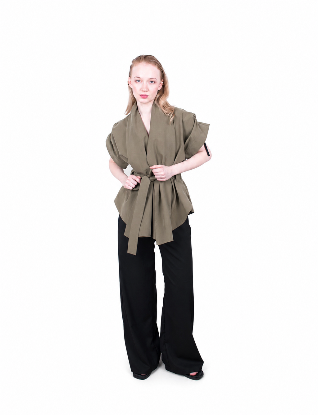 ANJO kimono blouse Utility