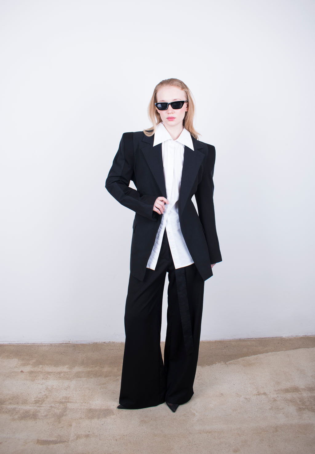 Adeline Shirt - Cotton Poplin Shirt with Collar