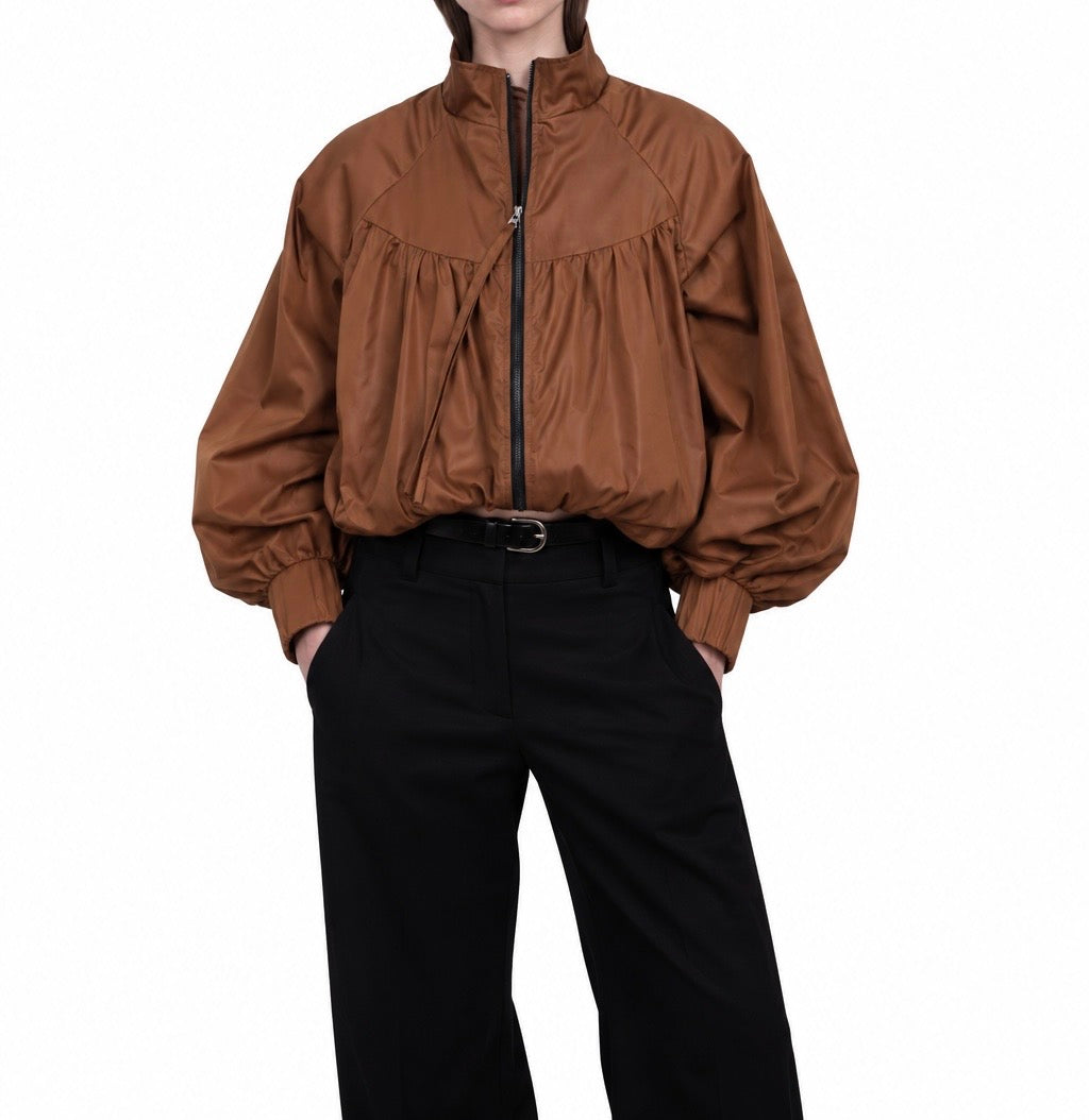 Statement Sleeve Bubble Jacket