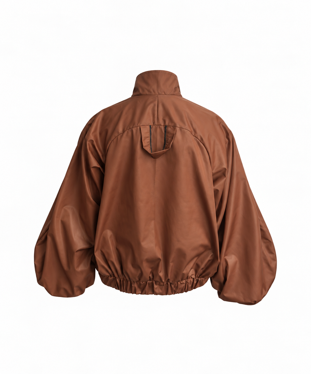 Statement Sleeve Bubble Jacket