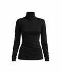 SIMPLE VISCOSE TURTLENECK