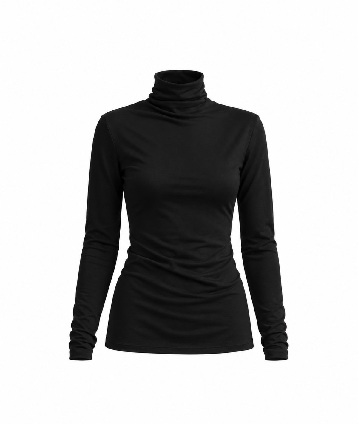 SIMPLE VISCOSE TURTLENECK