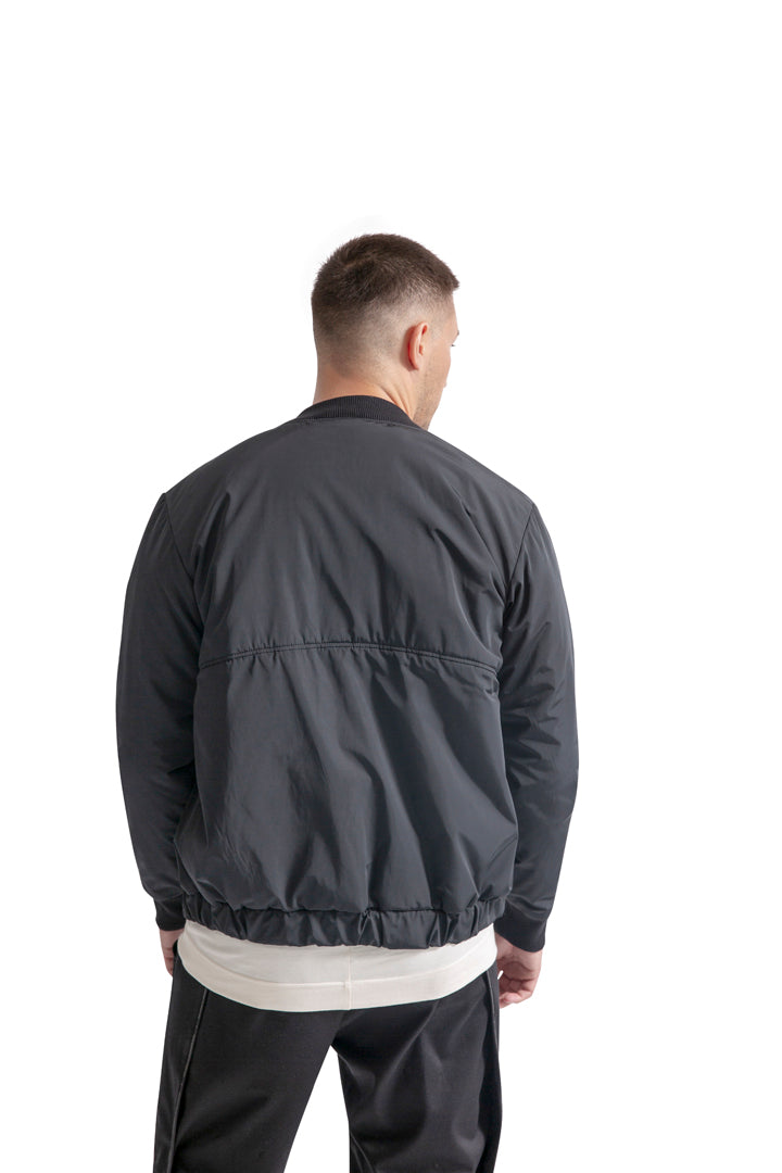 Men’s Simple Bomber Jacket - recycled polyester