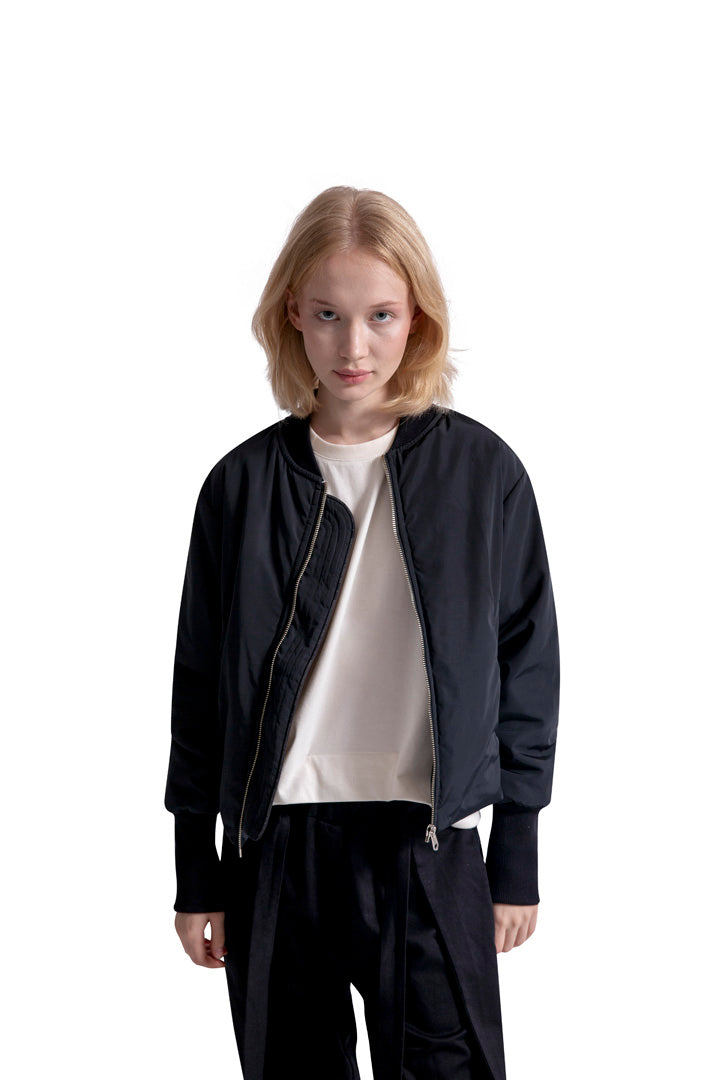 Simple Bomber Jacket - recycled polyester