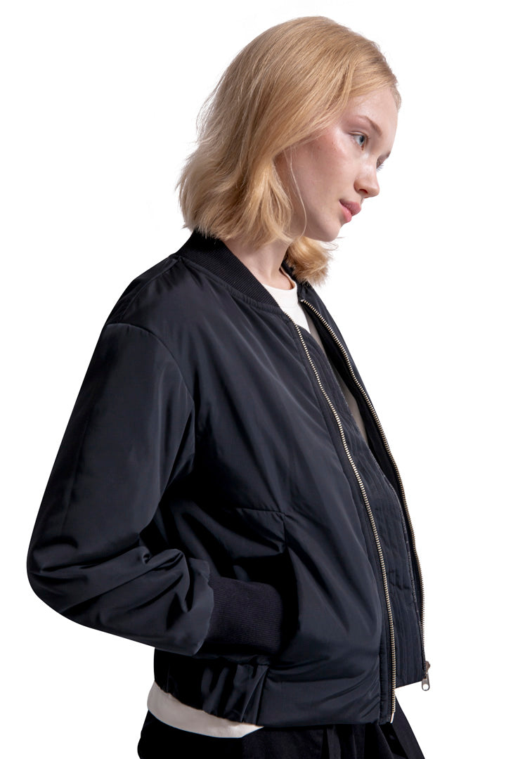 Simple Bomber Jacket - recycled polyester
