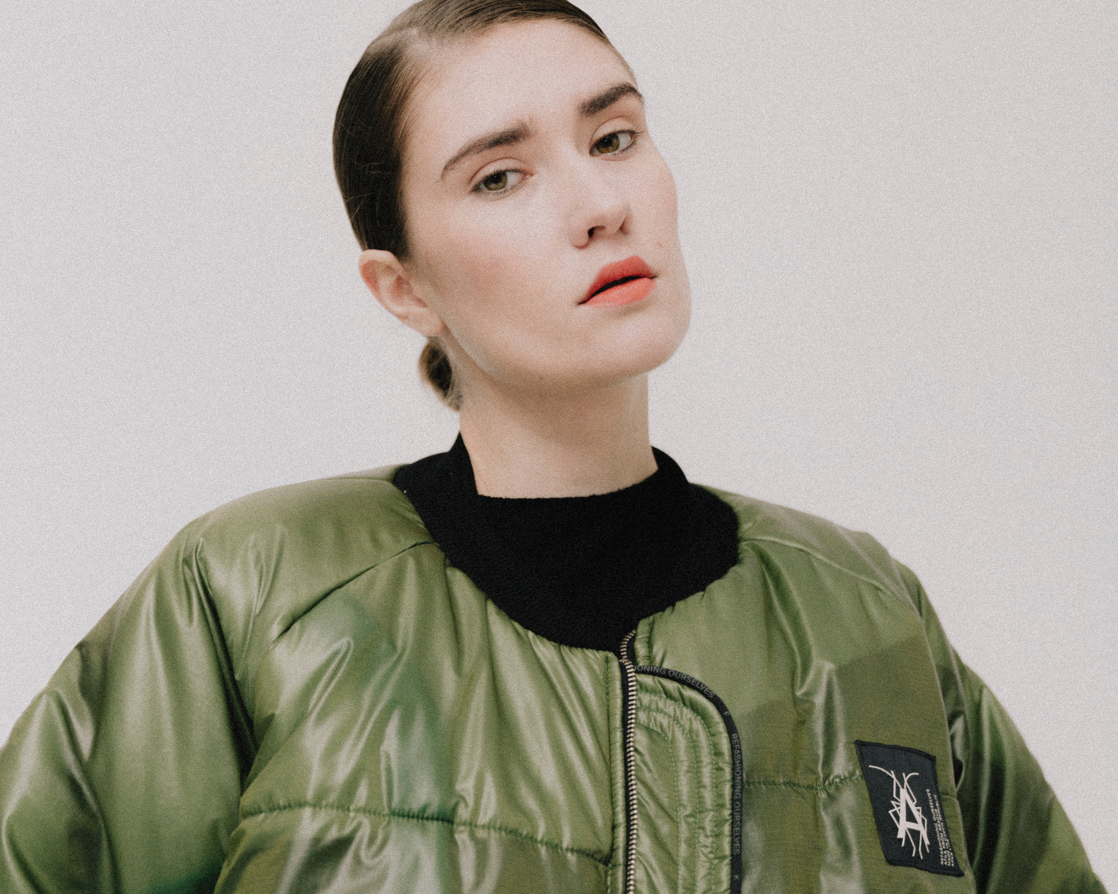 Camouflage Puffer Bomber - DeadStock