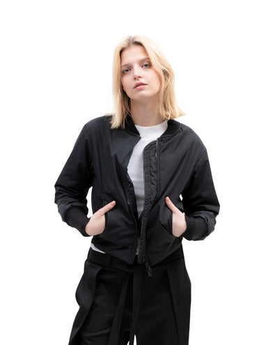 Simple Bomber Jacket - recycled polyester