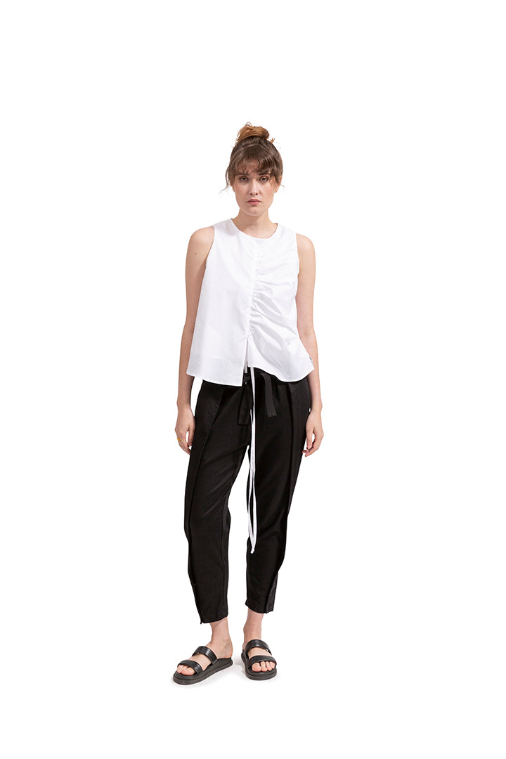 Silhouette Cotton Pants