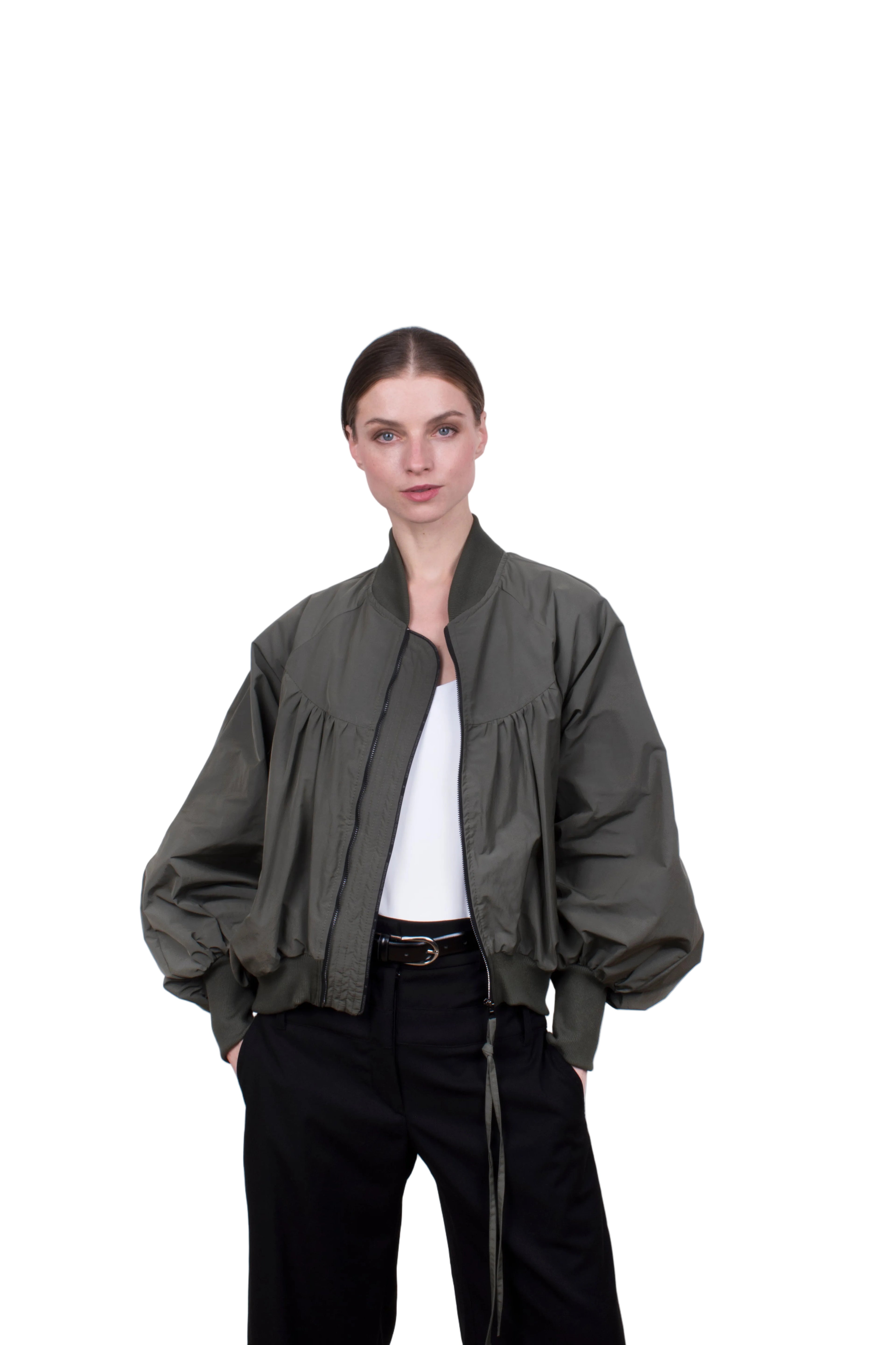 Statement Sleeve Bubble bomber