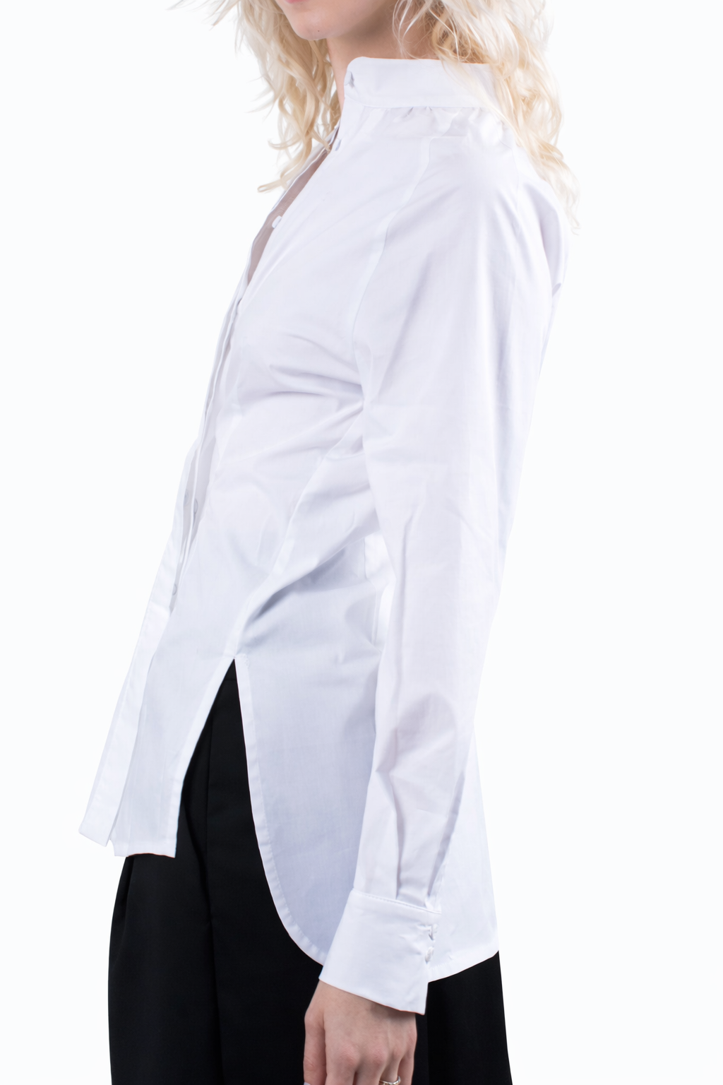 Simple cotton poplin shirt