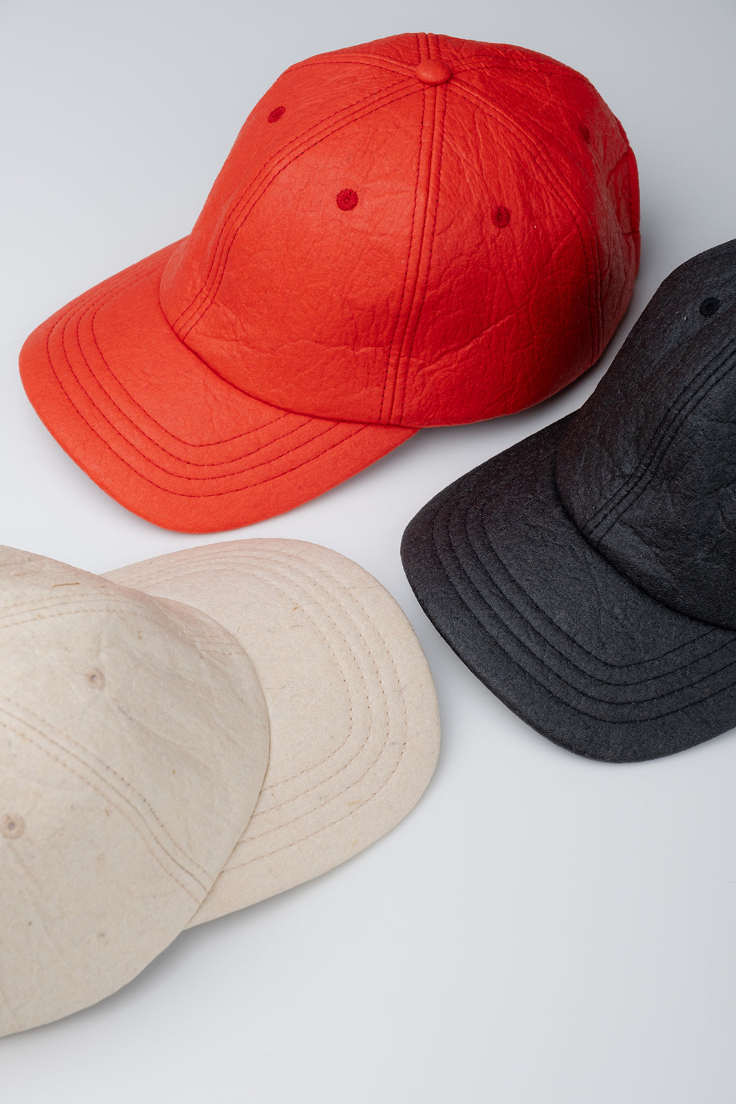 Pinatex cap black